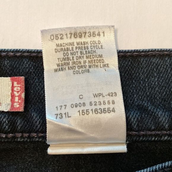 LEVI'S Jeans 515 Jeans Dark Wash Bootcut Jeans - Picture 8 of 12